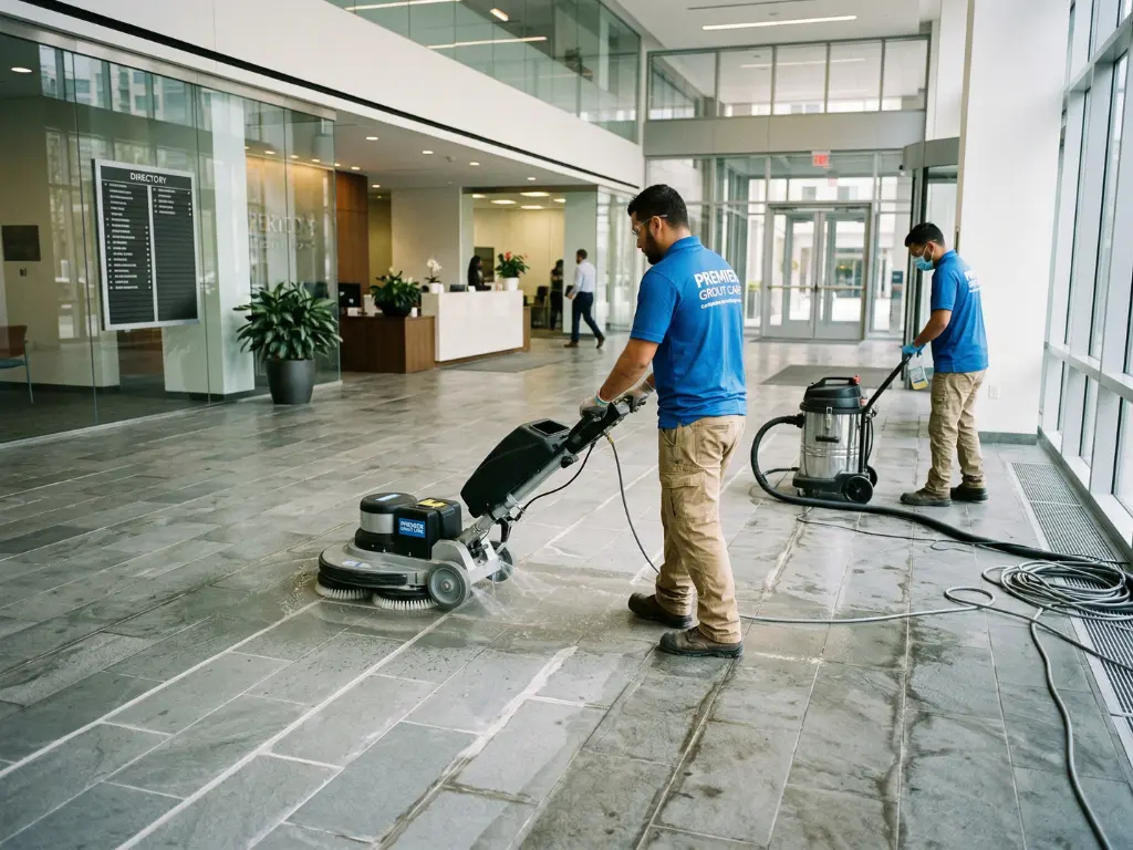Commercial Grout Cleaning